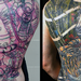 Tattoos - Samurai Hunting Tiger - 93686